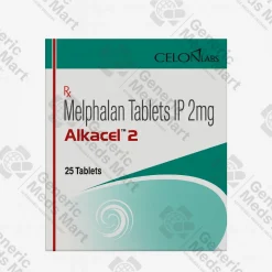 Alkacel 2 mg melphalan tablets – 1 pack / 25 cytotoxic oral tablets for multiple myeloma