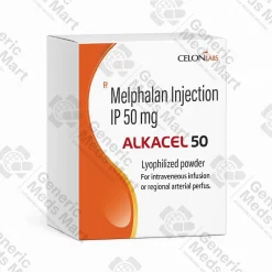 Alkacel 50 mg Injection Melphalan 1 ml amp for multiple myeloma treatment