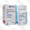 Samtica 250 mg abiraterone tablets (1 pack / 120 tabs) for metastatic prostate cancer