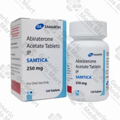 Samtica 250 mg abiraterone tablets (1 pack / 120 tabs) for metastatic prostate cancer