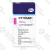 Cytosar 100 mg cytarabine injection ampoules – 1 pack / 5 amps for acute leukaemia treatment